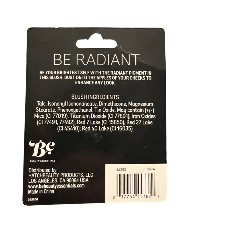 Beauty Essentials BE Blush Color Cheeky NEW Makeup Everyday Be Radiant Pigment‎